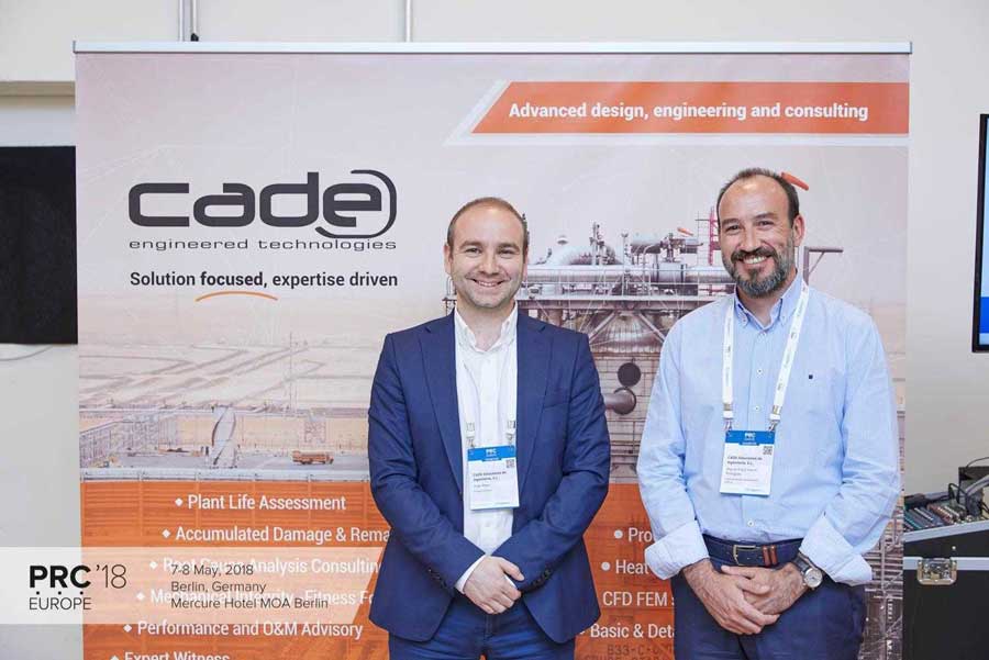 CADE participa como Expositor en el Congreso de Refinería y Petroquímica PRC Europe 2018 1 CADE at Petrochemical and Refining Congress in Berlin
