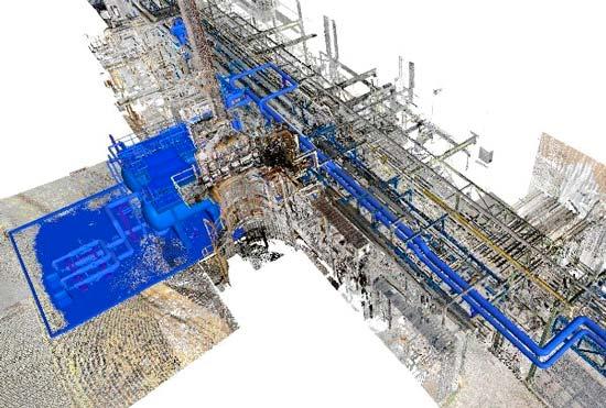Brownfield projects and as built engineering with 3d laser escáner - Ingeniería de proyectos brownfield e ingeniería As-built