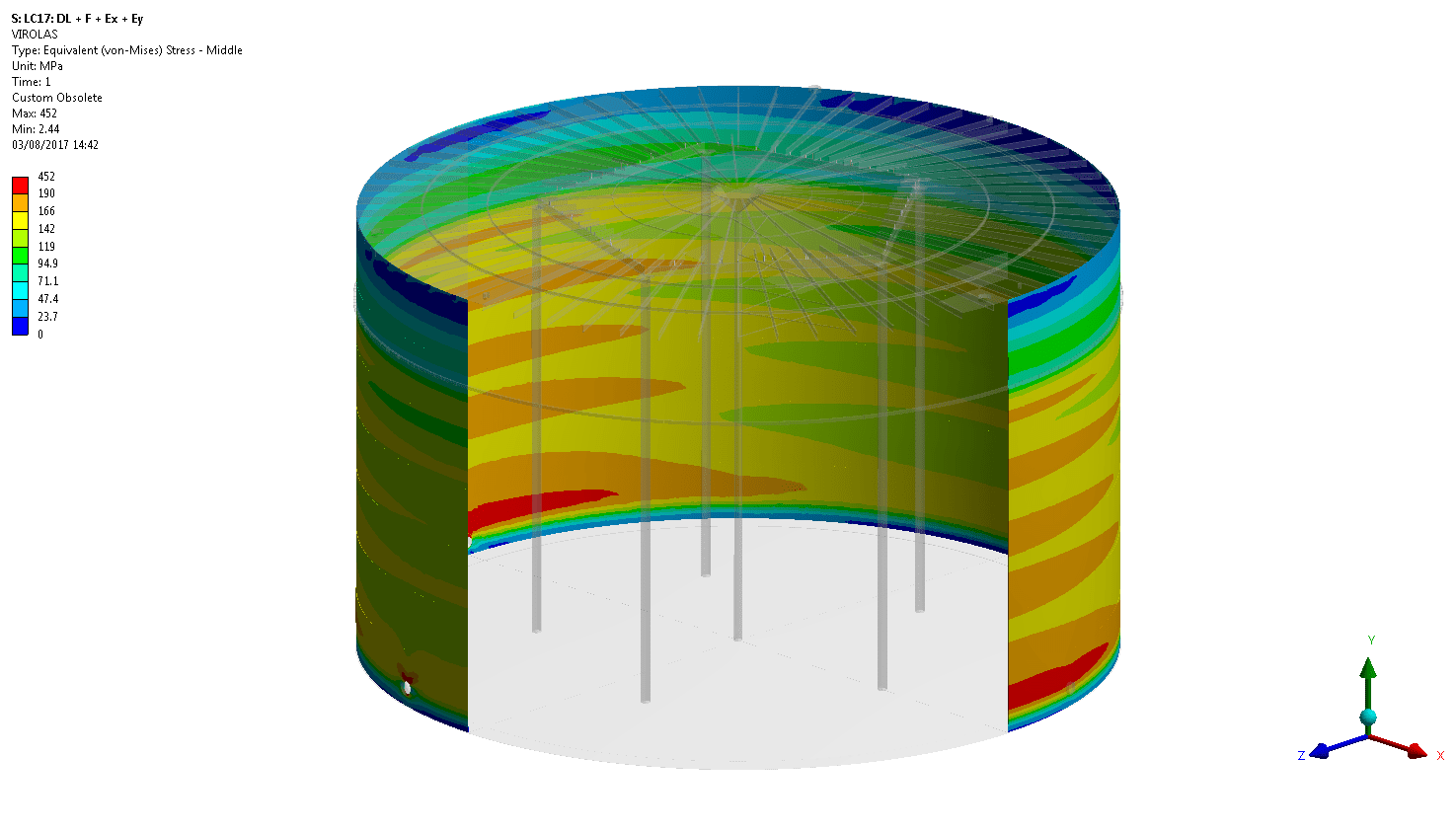 STATIC CODE ANALYSIS OF A STORAGE TANK’S SHELL WITH BUMPS OUT OF DESIGN CODE static code analysis