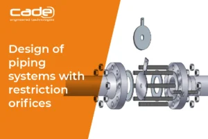 Design of piping systems with restriction orifices