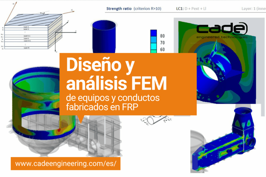 Diseño y analisis FEM de equipos y conductos fabricados en FRP