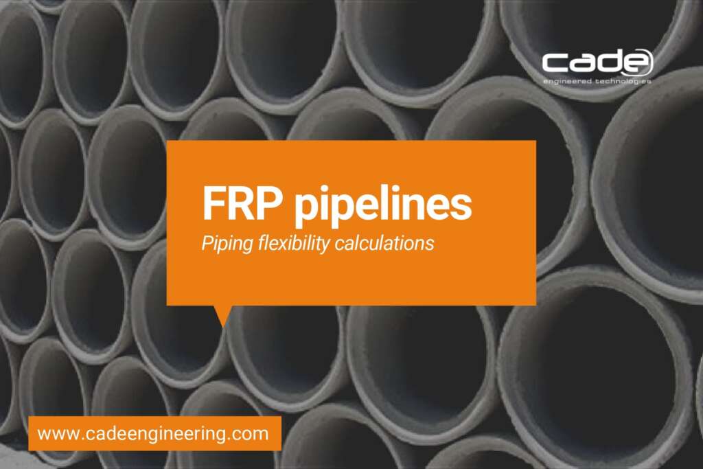 GRP/FRP pipelines. Piping flexibility calculations