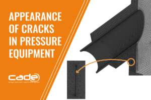 Appearance of cracks in pressure equipment