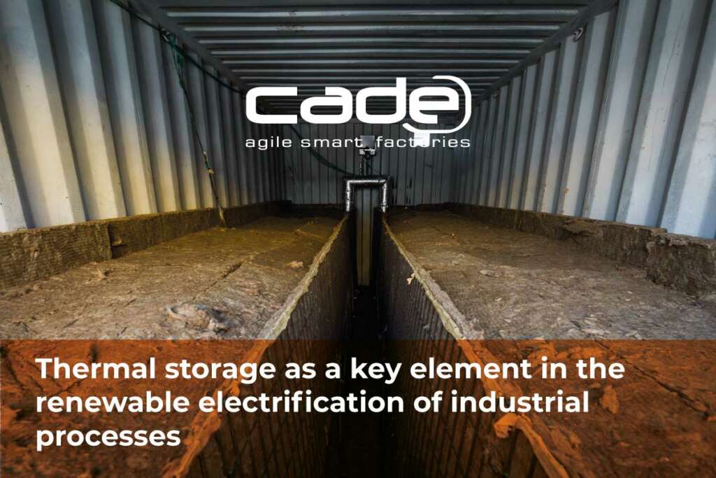 Thermal storage as a key element in the renewable electrification of industrial processes