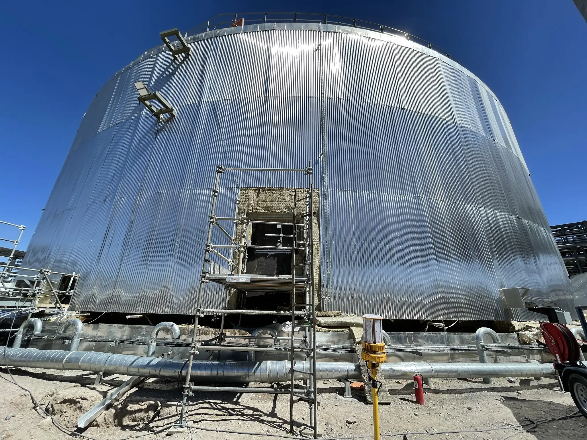 Molten Salts Tanks and SGS Integrity Assessment