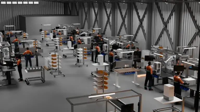 Línea de montaje llave en mano: productividad estable y operación más ergonómica