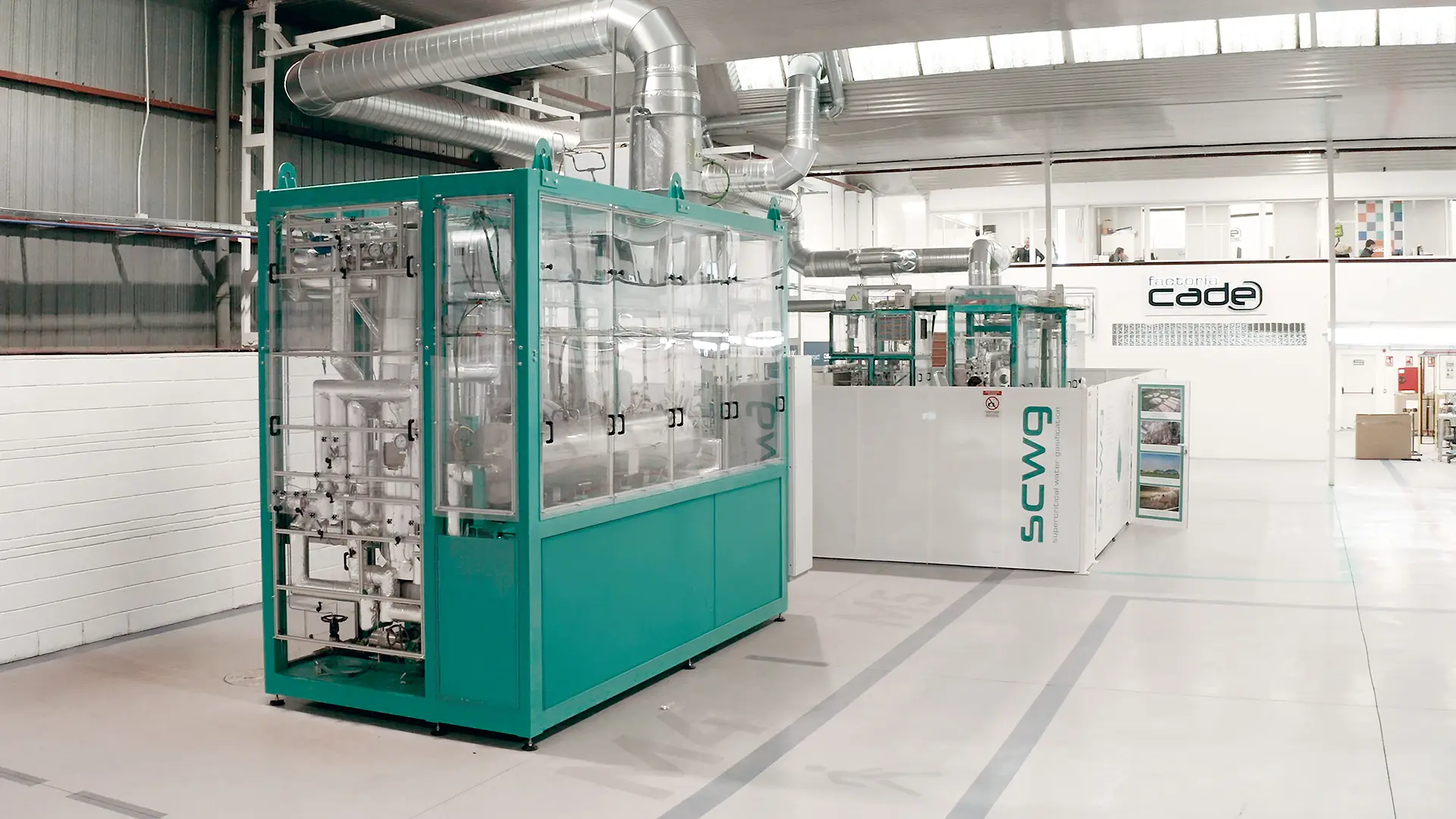 CADE SCWG: gasificación en agua supercrítica para residuos húmedos
