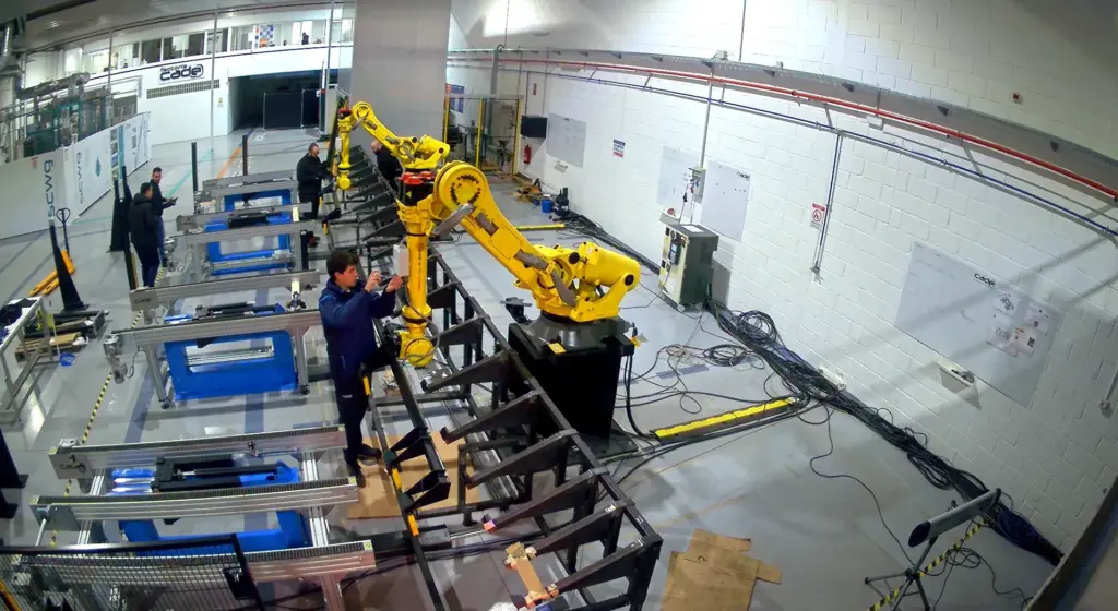 Soldadura robotizada de estructuras metálicas